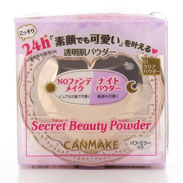 Canmake Secret Beauty Powder 爽膚粉 01 透明 4.5g
