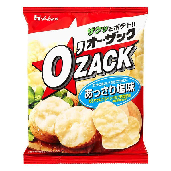 House Foods O'zack 微鹹海藻薯片 55 克（3 片裝）