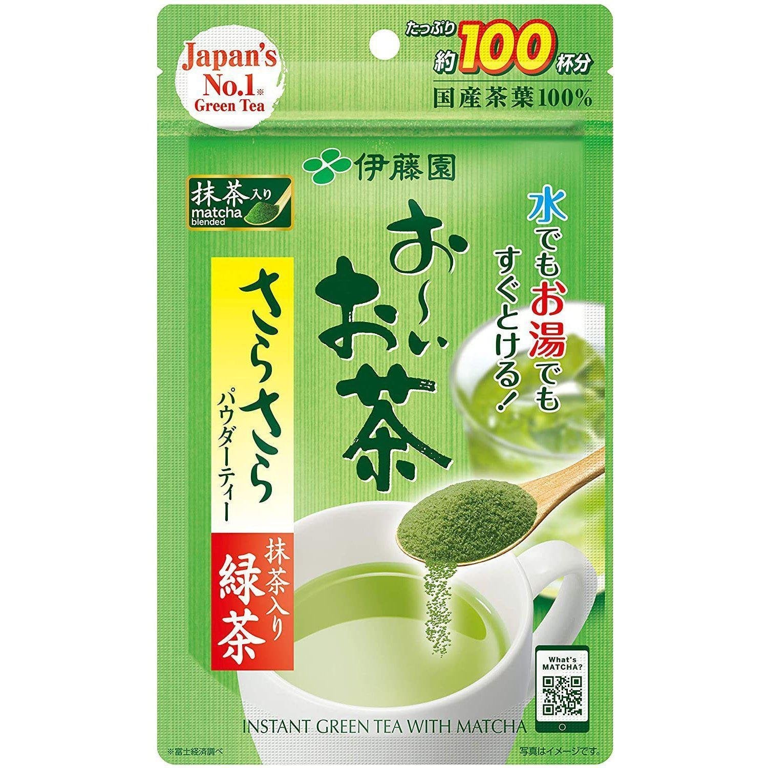 伊藤園 Oi Ocha 即溶日本抹茶綠茶 80g