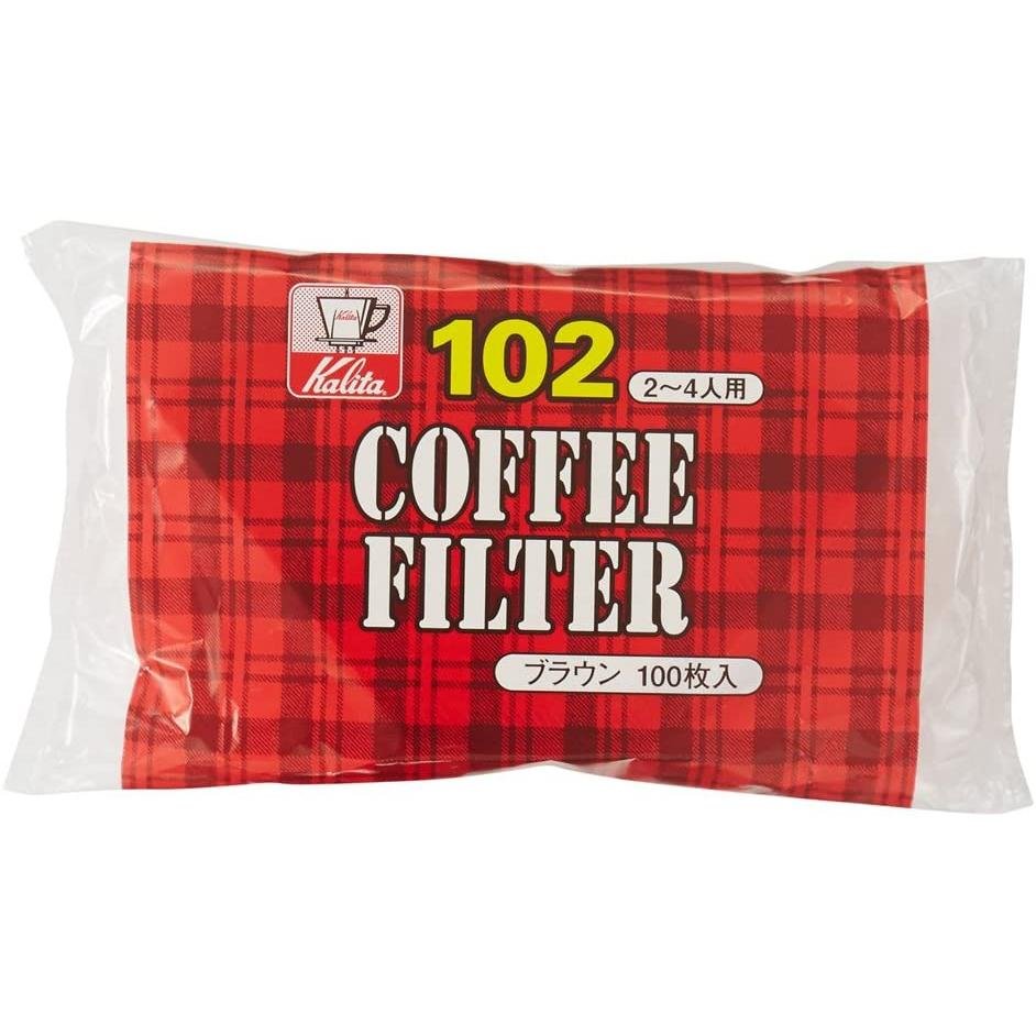 Kalita 未漂白錐形咖啡濾網 NK102 100 克拉