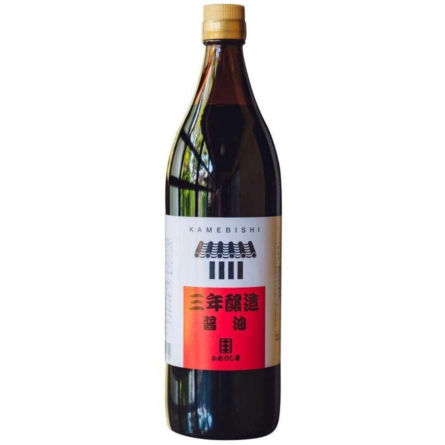 龜菱醬油 3 年陳釀西式醬油 900ml