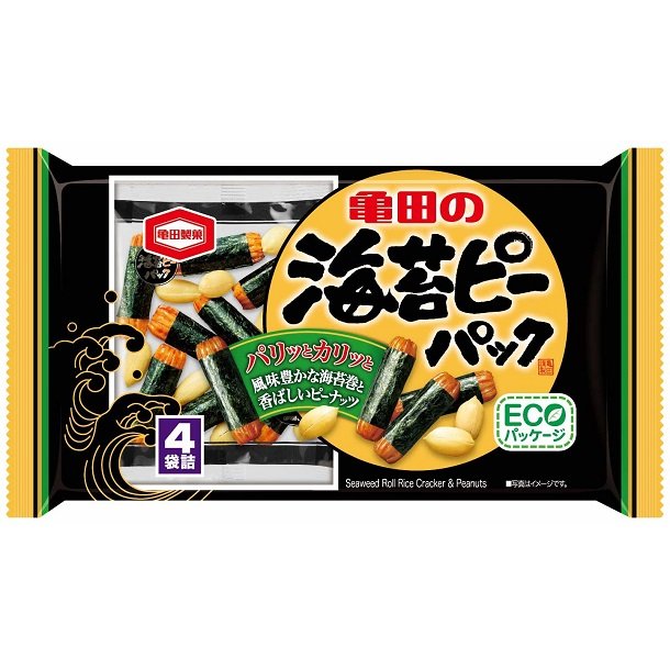Noripea Nori 海藻米果花生混合裝（10 件裝）