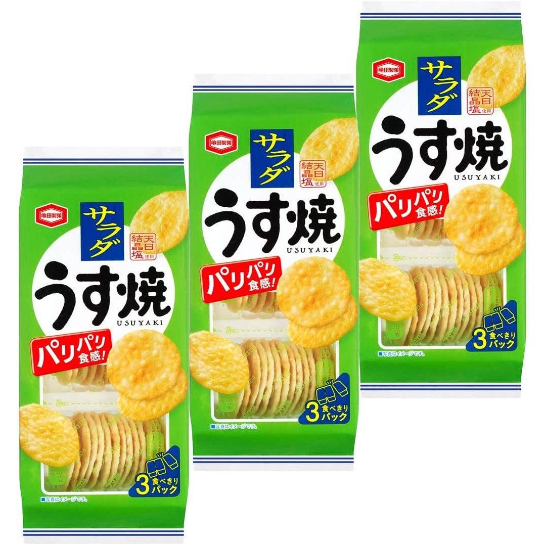 沙拉臼燒香脆仙貝 80g (3 包)