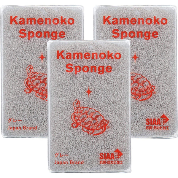Kamenoko Sponge 耐用抗菌廚房海綿（3 件裝）