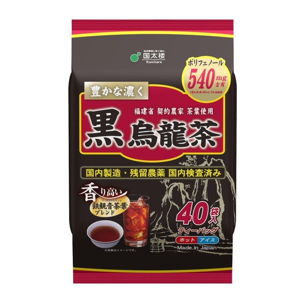 國太郎黑烏龍茶深烘焙半發酵200g（40袋）