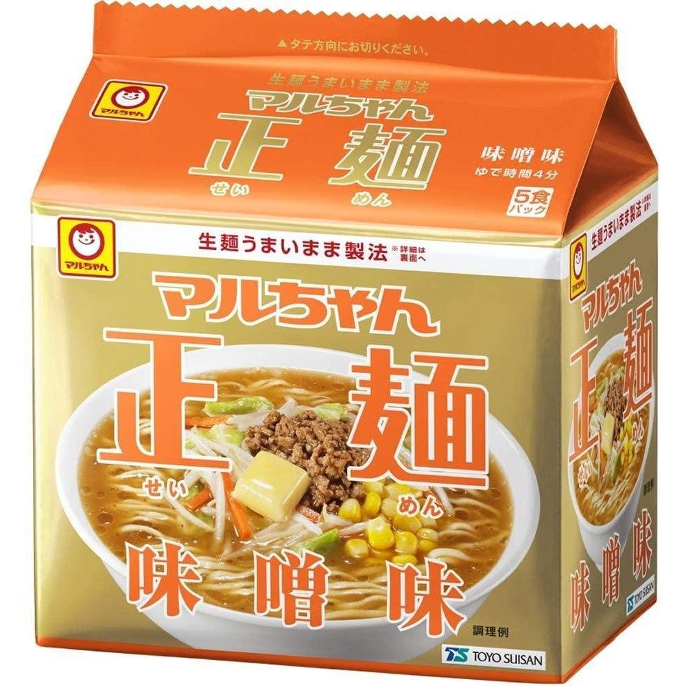 Maruchan 生面味噌拉麵泡麵 5 份