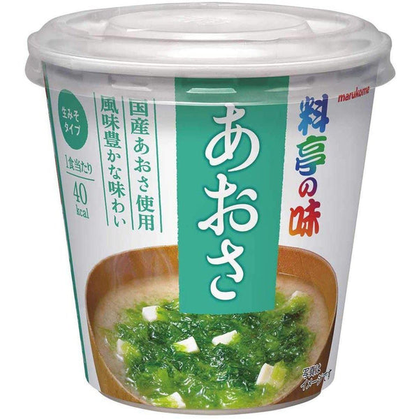 Marukome Ryotei no Aji 杯即食 Aosa 海藻味噌湯 22g