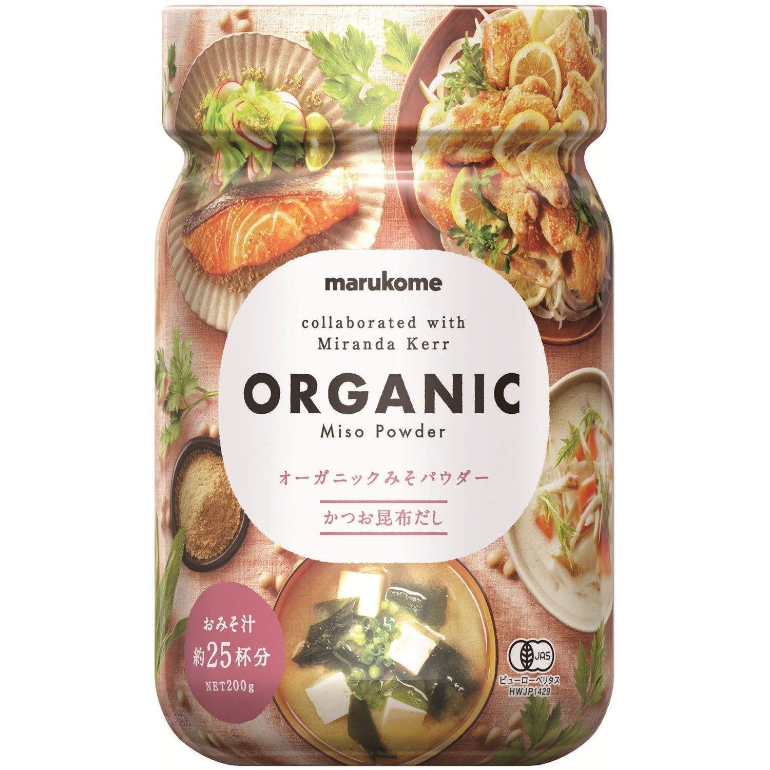 Marukome 有機味噌粉配鰹魚和海帶高湯 200g