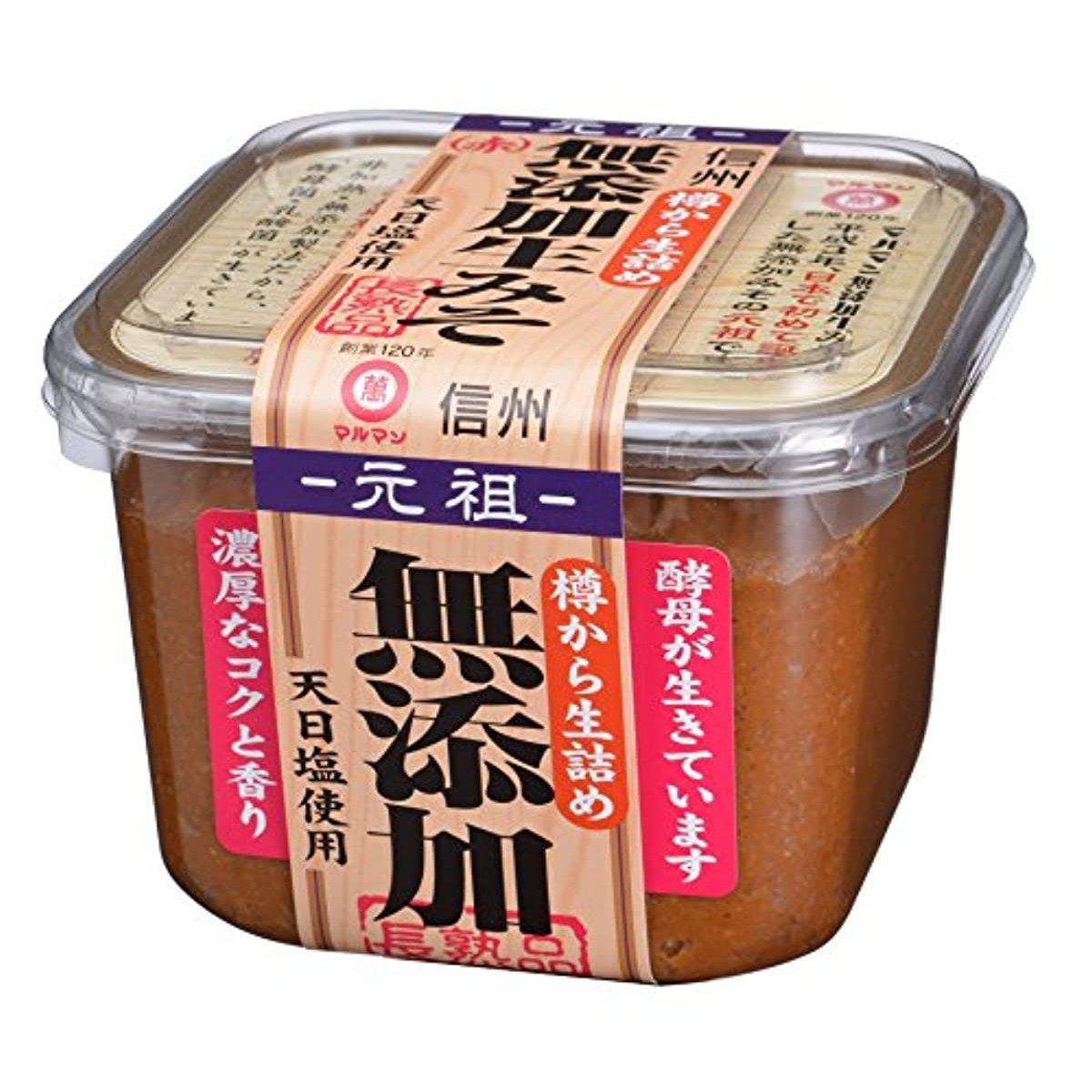 Maruman Mutenka 天然生又稱紅味噌醬 750g