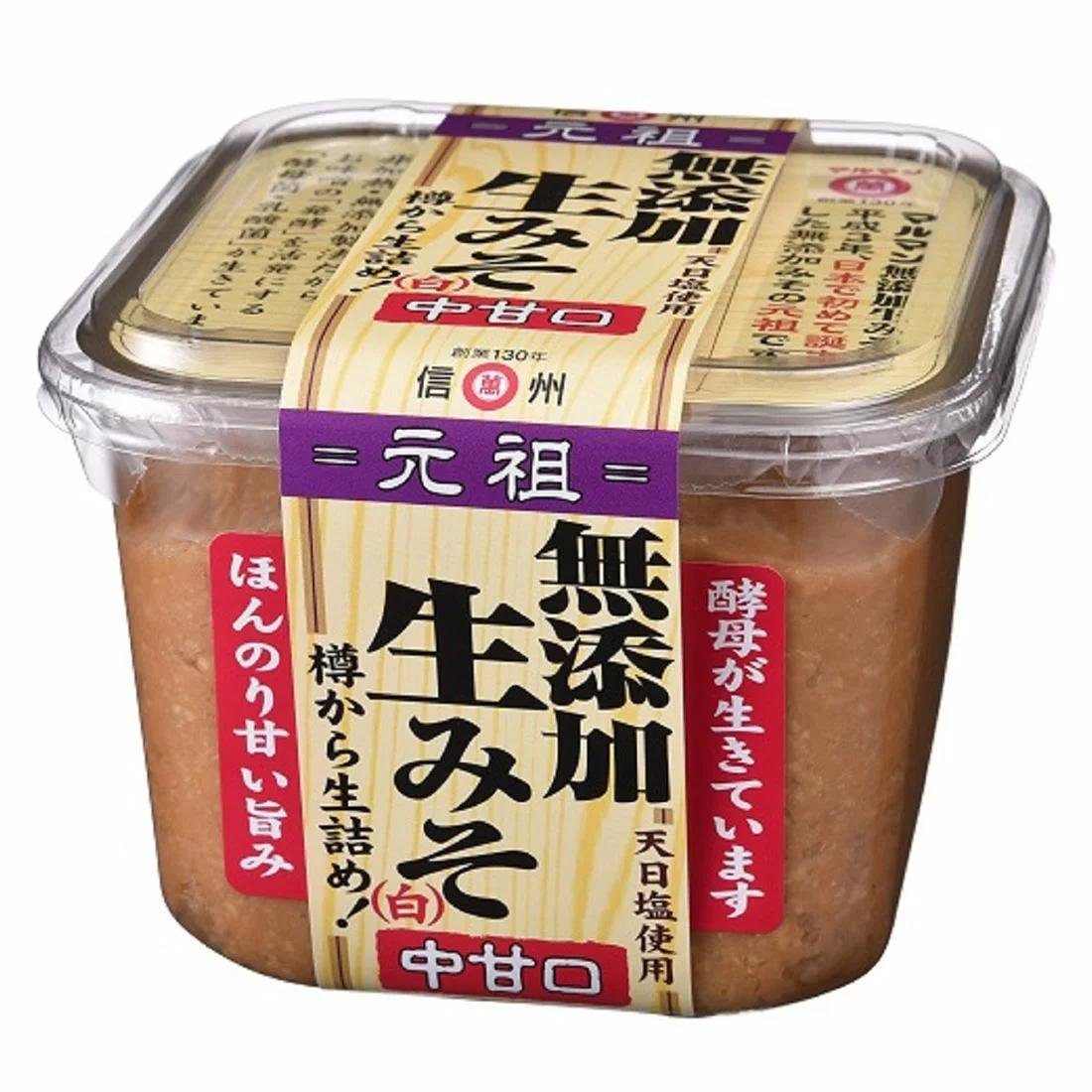 Maruman Mutenka 天然生四郎白味噌醬 750g