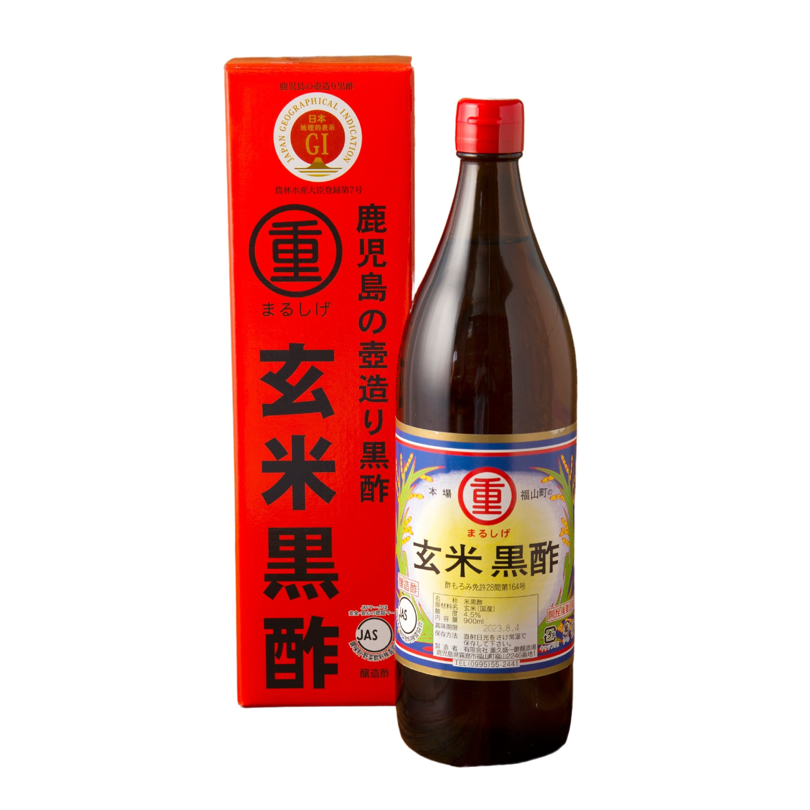 Marushige 自然發酵黑醋 1 年陳釀 900ml