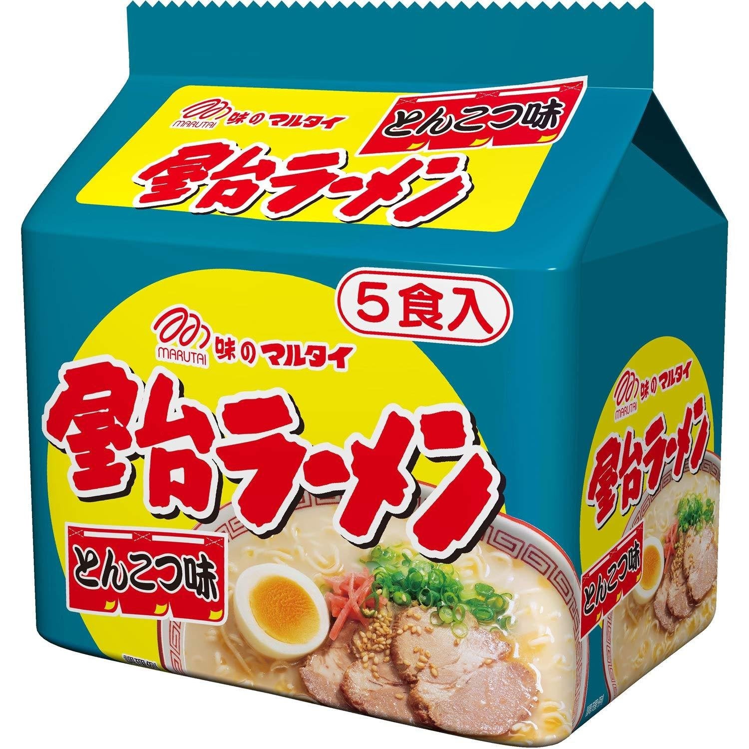 Marutai 豬骨拉麵泡麵 5 份