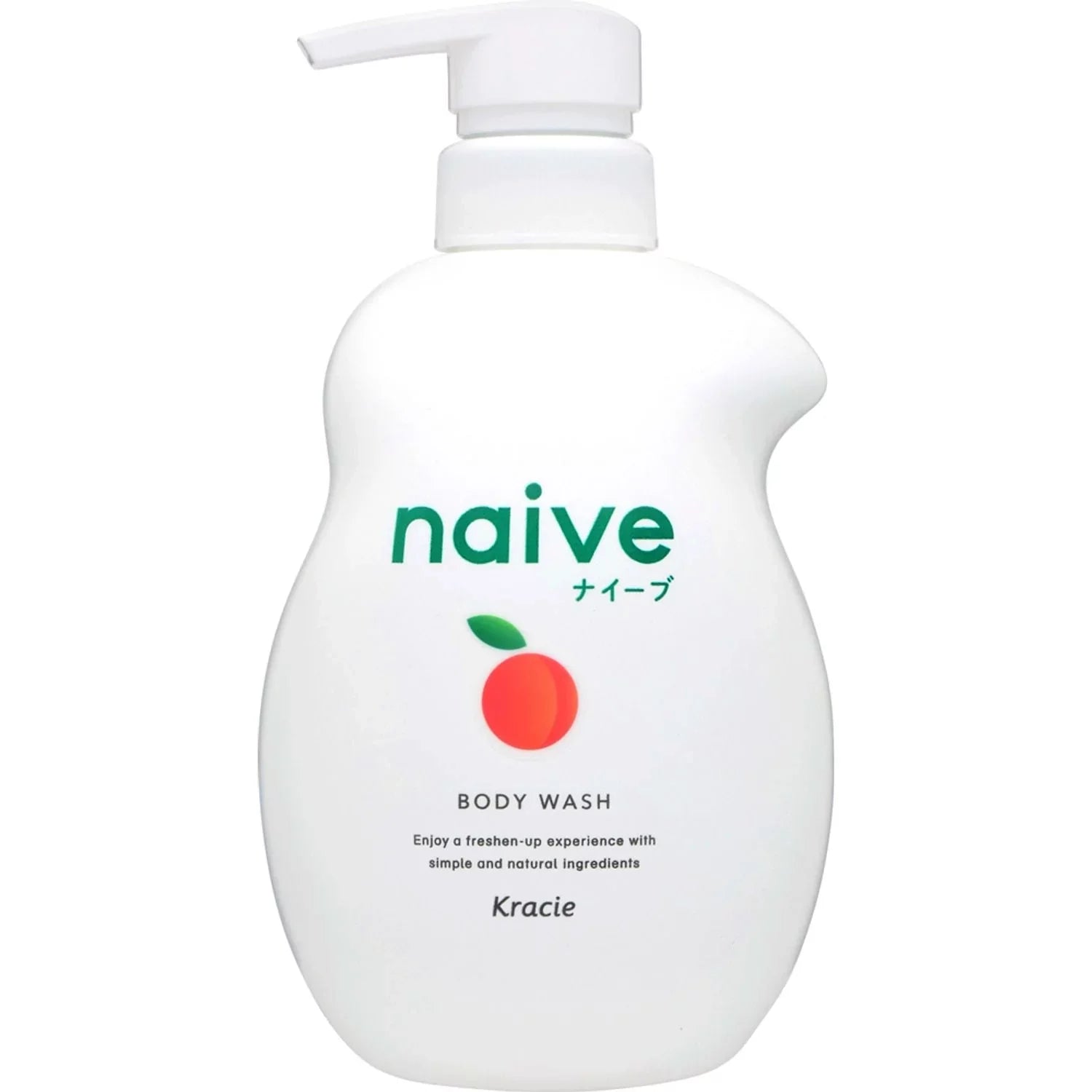 Naive 保濕植物水蜜桃沐浴露泵瓶 530ml