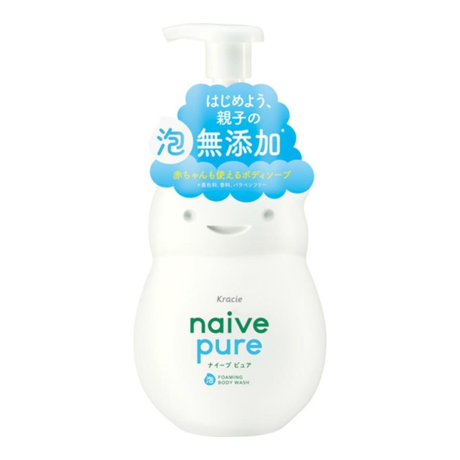 Kracie Naive 嬰兒純植物泡沫沐浴露 550ml