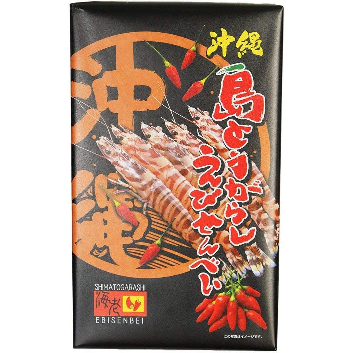 Nanpudo 沖繩島 Togarashi Ebi Senbei（辣蝦米果）27 塊