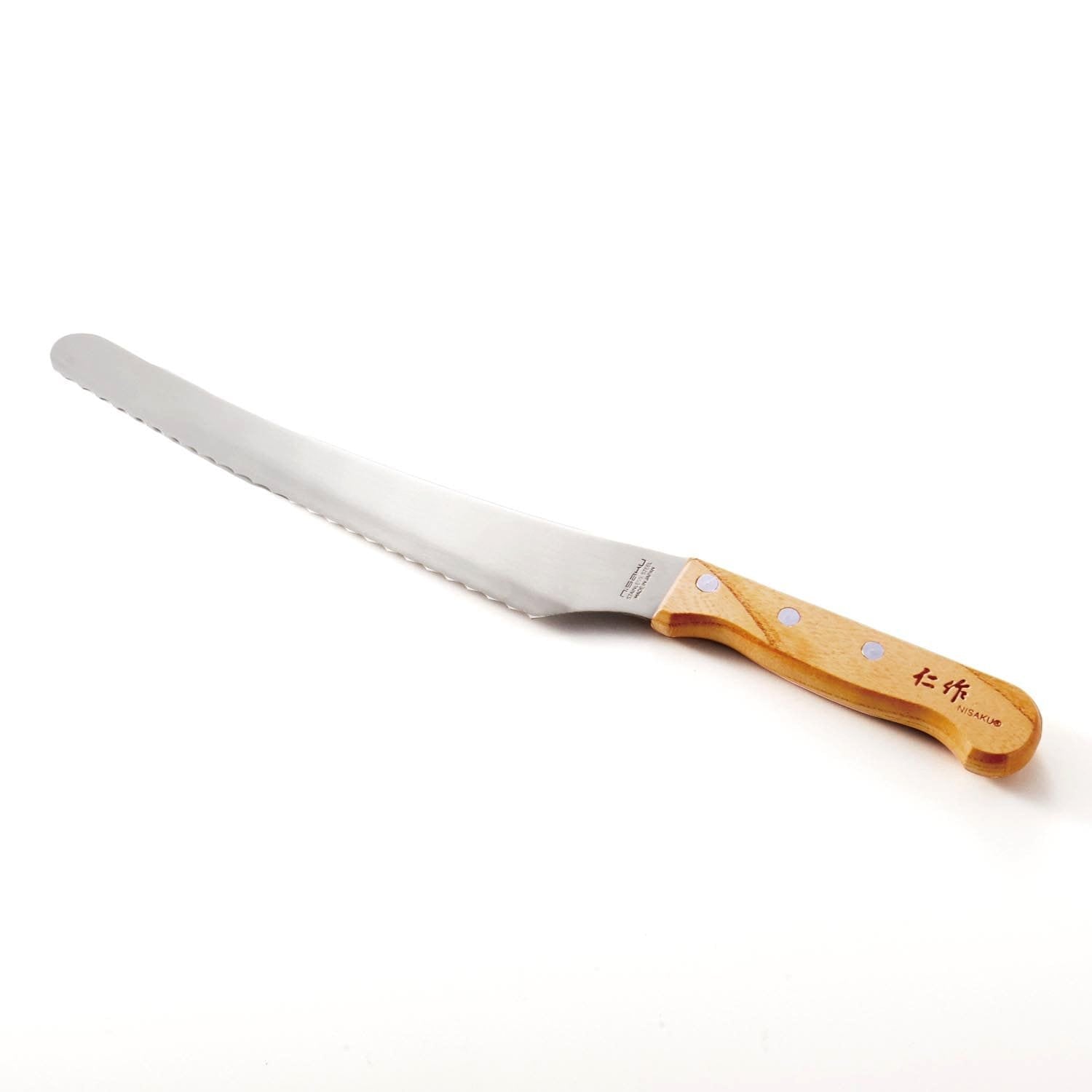 Nisaku 麵包切片機不銹鋼波浪刀片麵包刀 3010 440mm