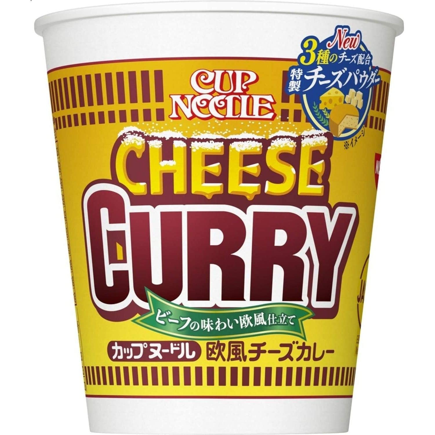Nissin 杯麵 歐式起司咖哩泡麵 85g (6包)