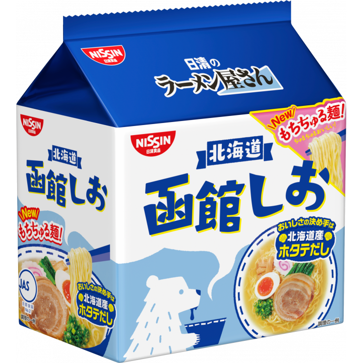Nissin Ramen Yasan 函館鹽拉麵泡麵 5 人份