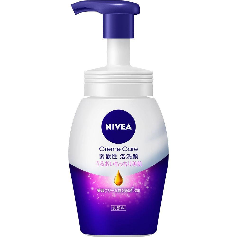 妮維雅日本 Creme Care 滋養溫和泡沫潔面乳 150ml