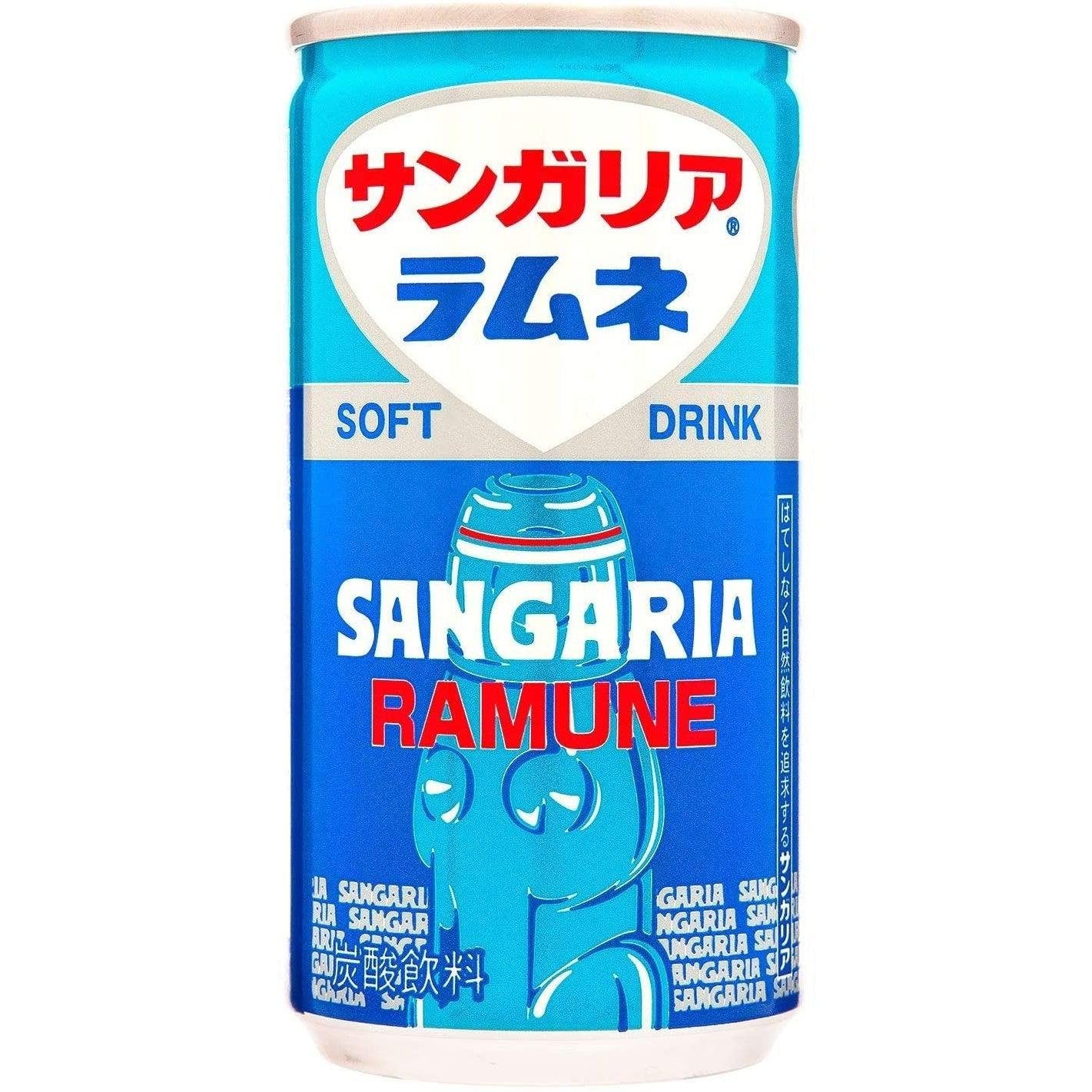 Sangaria Ramune Soda 日本汽水汽水 190g (盒 30 罐)