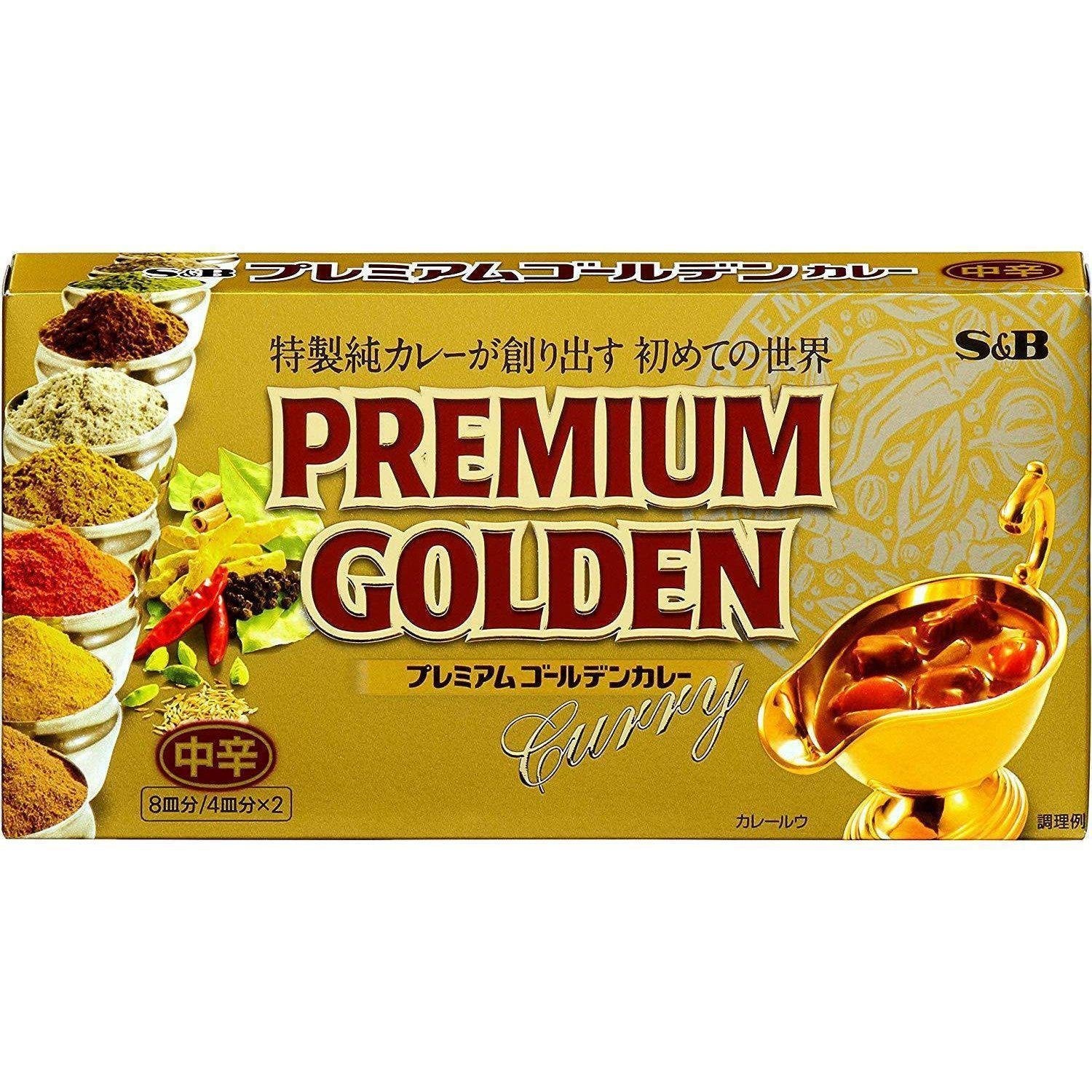S&B Foods 優質黃金日本咖哩肉醬塊 160g