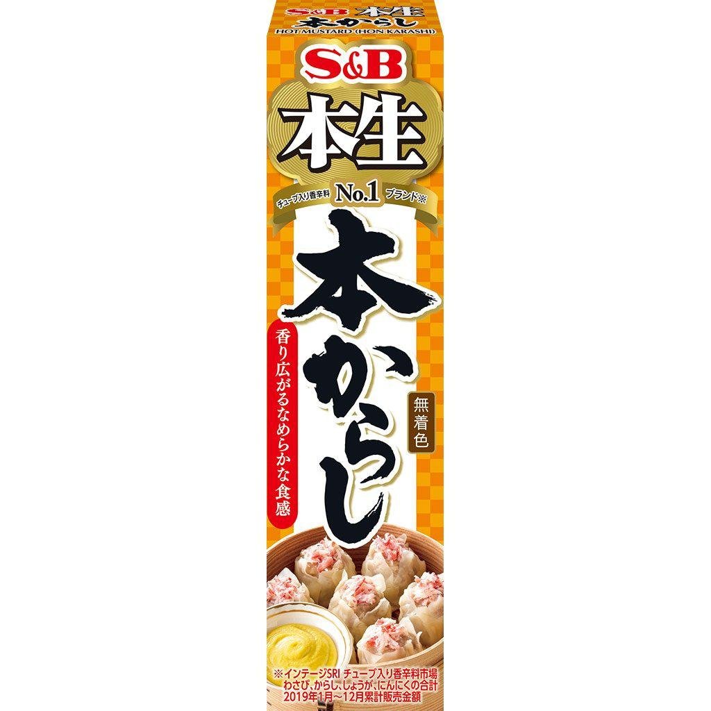 S&B Foods 芥末醬 日本芥末醬 管裝 43g