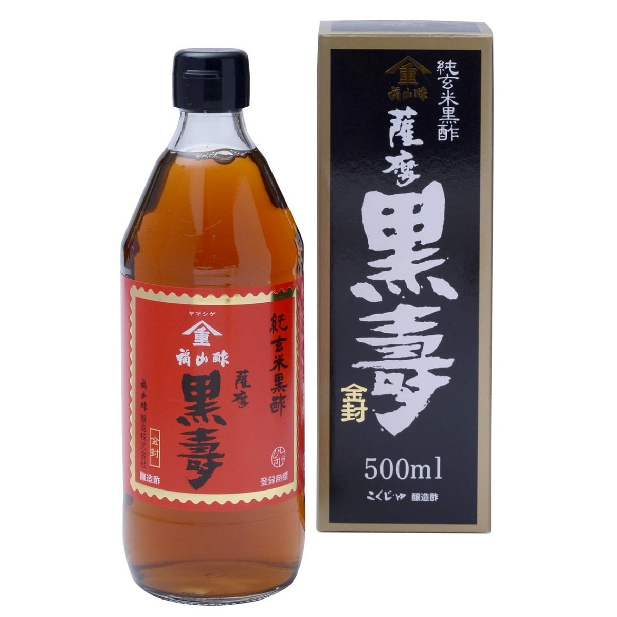 Fukuyamasu Kurozu Artisan 2 年陳日本黑米醋 500ml