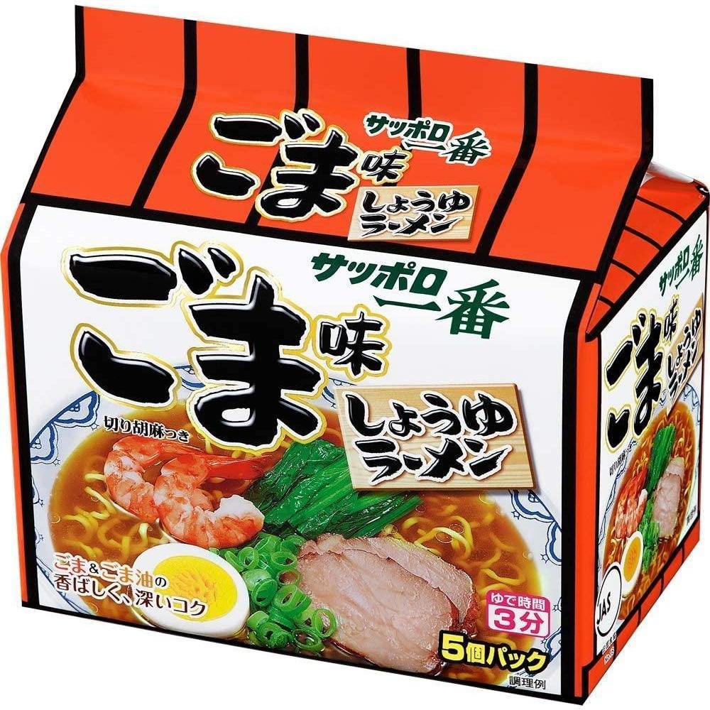 三洋食品札幌一番芝麻拉麵 5 份
