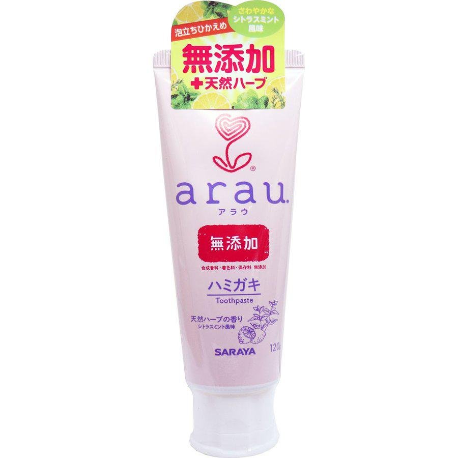 Saraya Arau 無添加劑敏感牙齒牙膏 120g