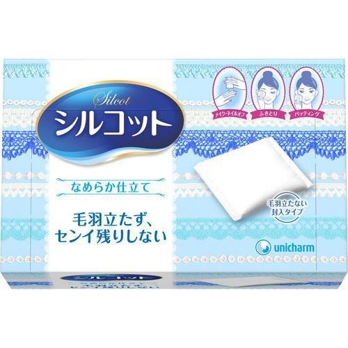 Unicharm Silcot Velvet Touch 天然棉 82 泡芙