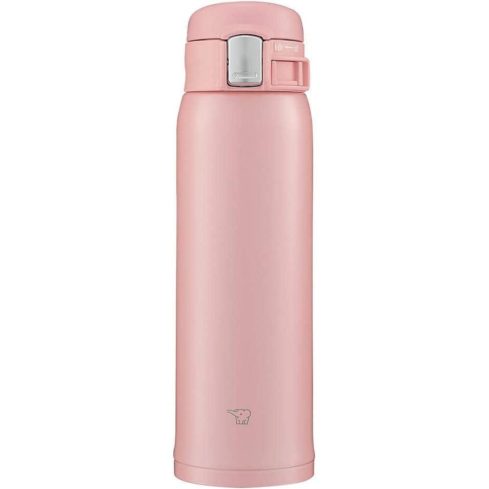 Zojirushi 不鏽鋼馬克杯保溫瓶粉紅 480ml