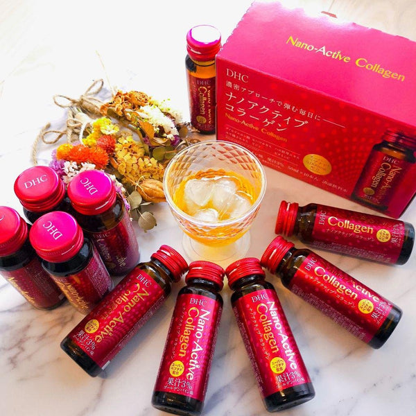 DHC 奈米活性膠原蛋白飲料抗衰老美容補充品10瓶