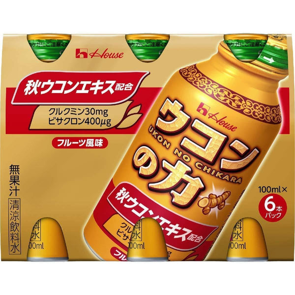 House Foods 薑黃補充飲料 6 瓶