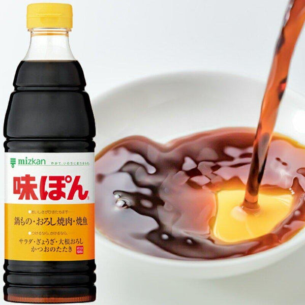 Mizkan Ajipon Ponzu 柑橘醬油鹹味濃鬱調味品 600ml