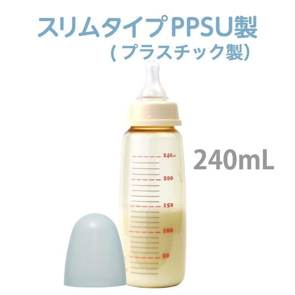 ChuChu 嬰兒 PPSU 奶瓶 細型 240ml