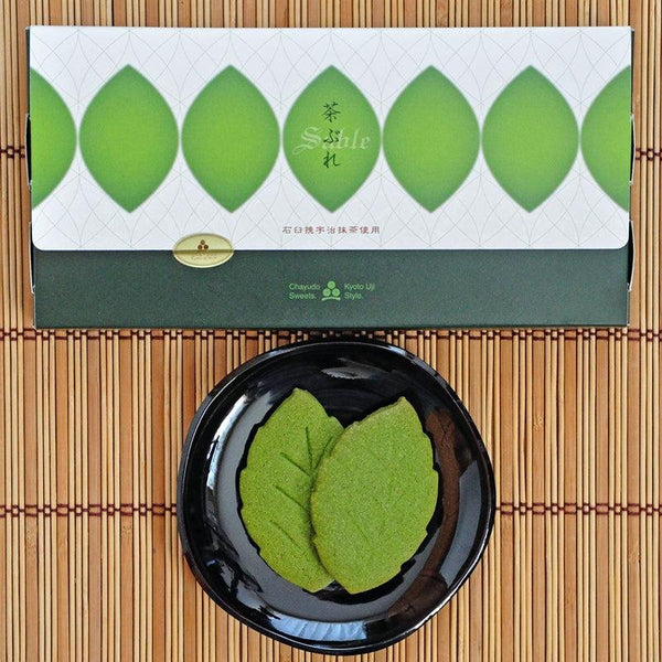Chayudo 宇治抹茶 Sablé 抹茶綠茶奶油餅乾 6 塊