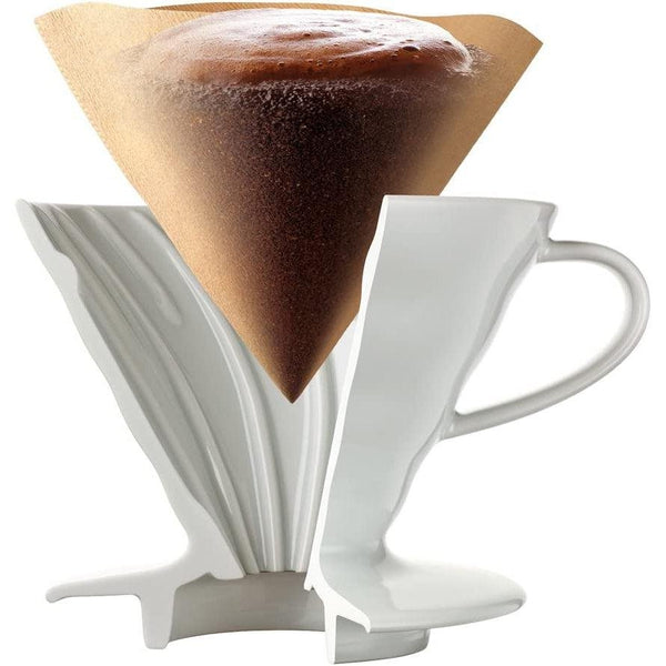 Hario V60 陶瓷咖啡滴頭 1~4 杯 白色