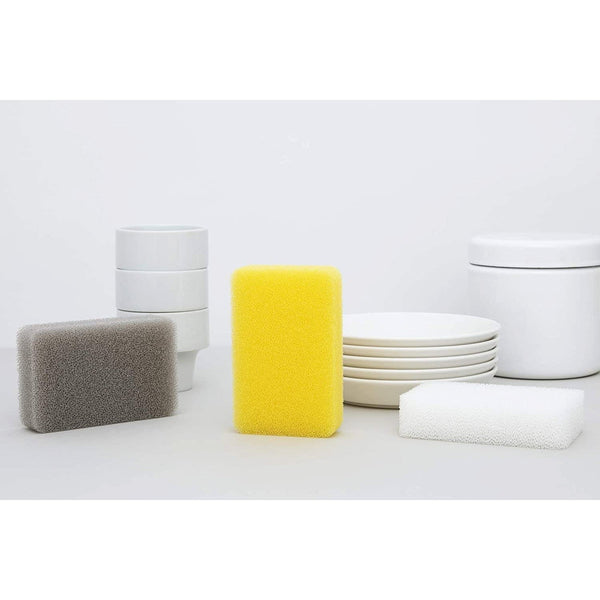 Kamenoko Sponge 耐用抗菌廚房海綿（3 件裝）