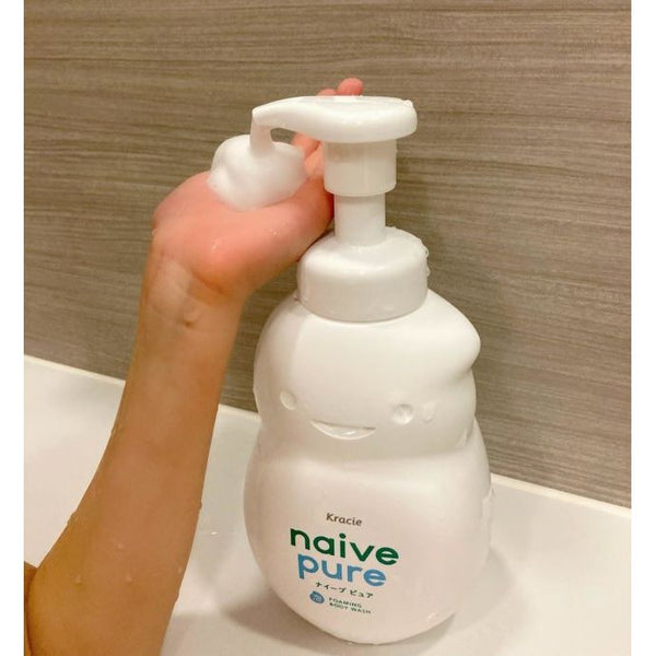 Kracie Naive 嬰兒純植物泡沫沐浴露 550ml