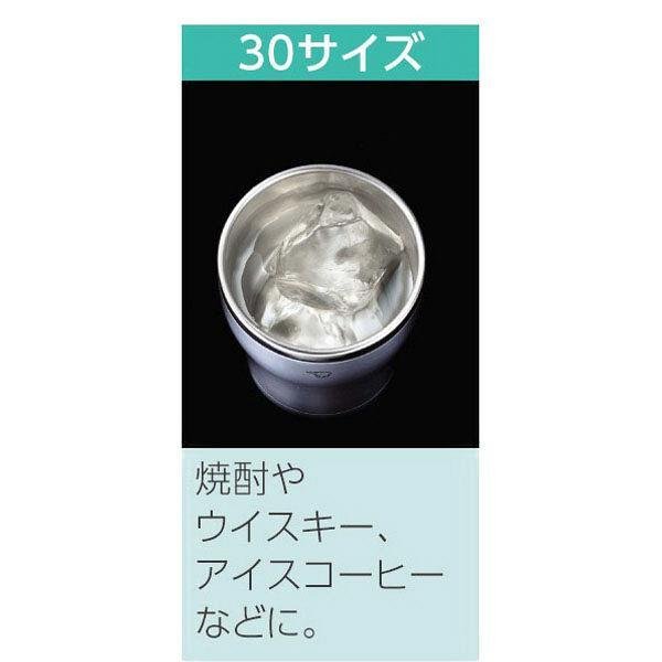 像印不鏽鋼真空保溫杯 透明藍色 SX-DN30-AC 300ml