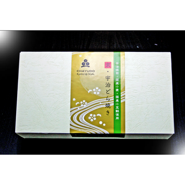 Chayudo 宇治抹茶日式銅鑼燒紅豆煎餅點心 4 塊
