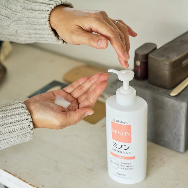 Minon 敏感肌膚保濕身體乳 400ml