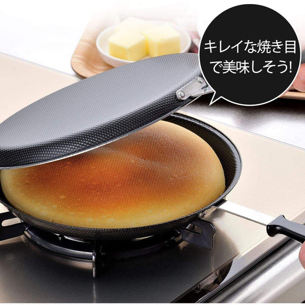 下村折疊鐵製雙煎鍋（IH相容）36469