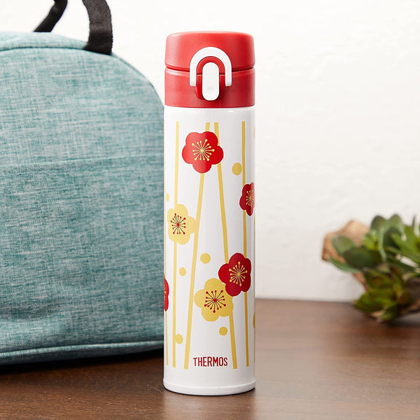Thermos 保溫瓶 梅花保溫水瓶 400ml JOA-402