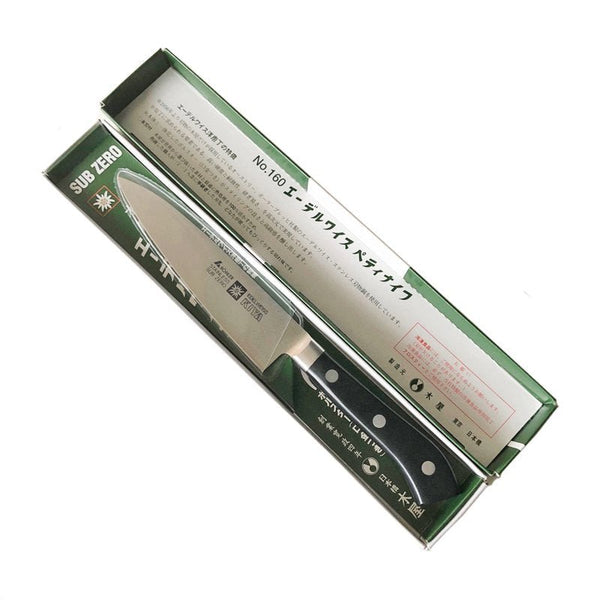 Kiya No.160 雪絨花鋼日本小刀 12 厘米