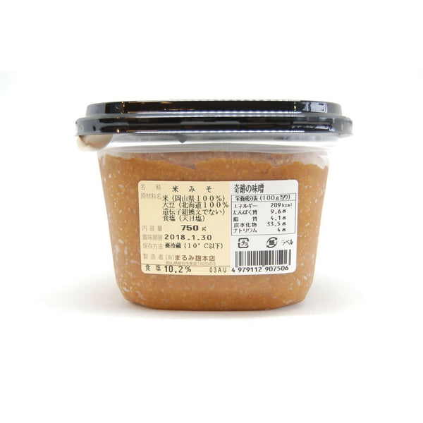 丸美小路奇蹟味噌 天然優質味噌醬 750g