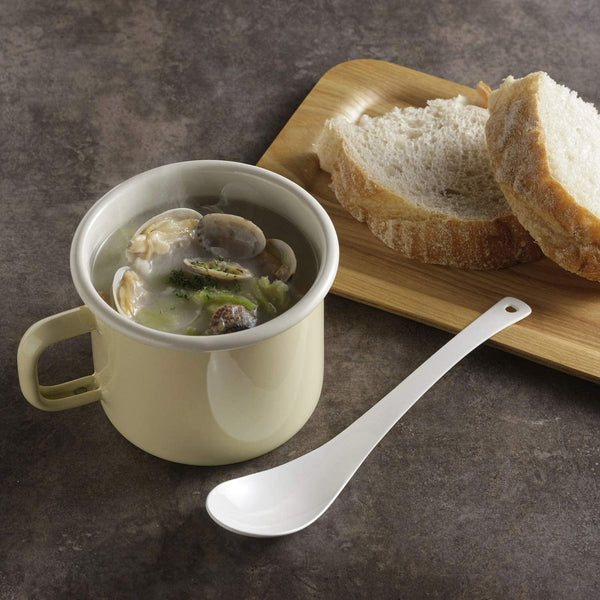 Noda Horo 琺瑯蓮華勺 日式不銹鋼勺