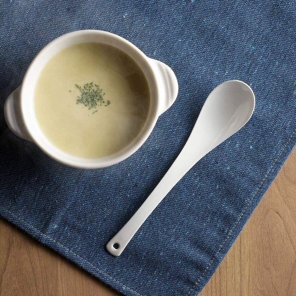 Noda Horo 琺瑯蓮華勺 日式不銹鋼勺