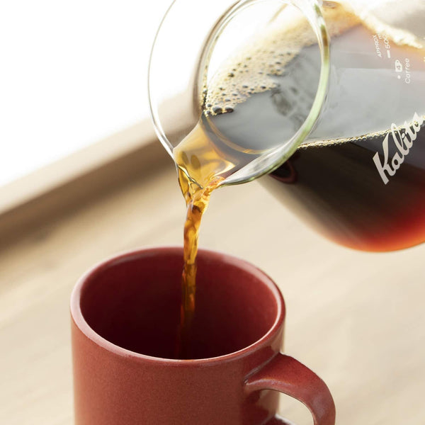 Kalita 銅波咖啡滴管 + 玻璃杯 + 濾紙套裝