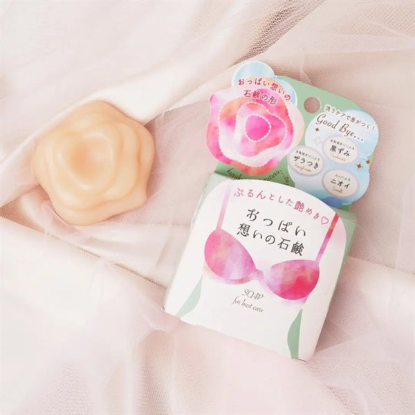 Pelican Soap 胸部護理身體皂糖玫瑰香味 70 克